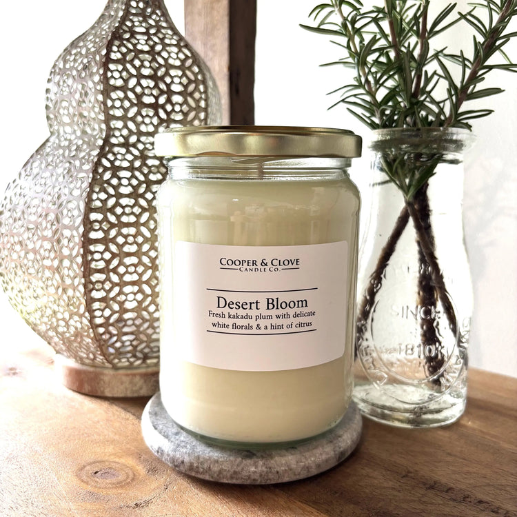Desert Bloom Cooper & Clove Candle Co.