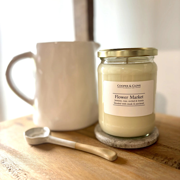 Flower Market Cooper & Clove Candle Co.