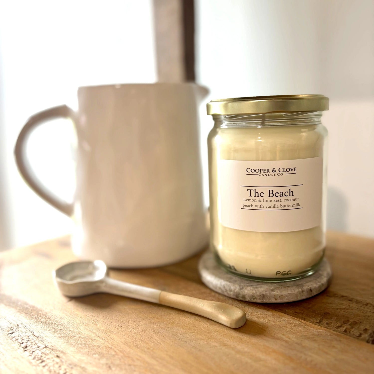 The Beach Cooper & Clove Candle Co.