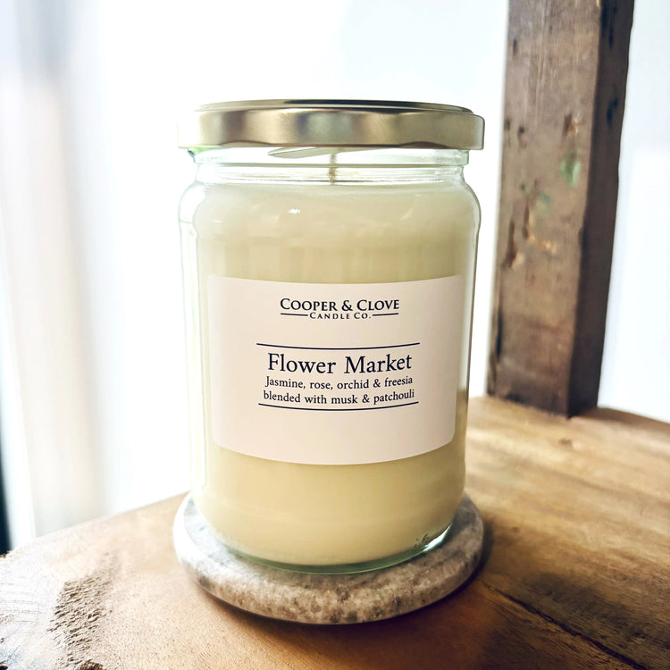 Floral Scented Candle Hand Poured in Australia
