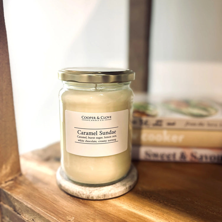 Caramel Sundae Cooper & Clove Candle Co.