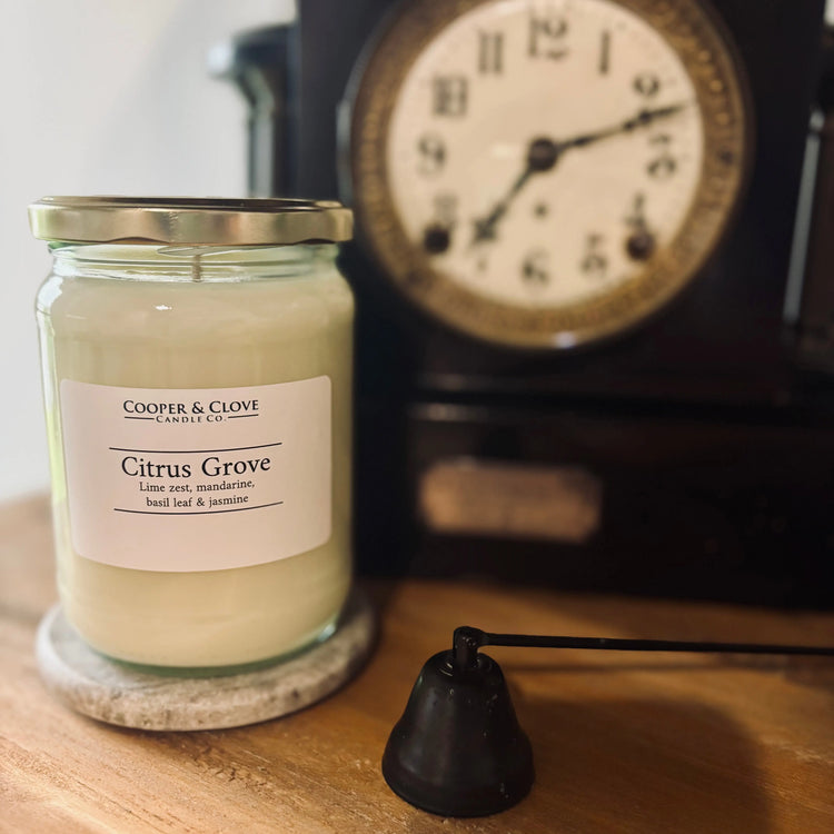 Citrus Grove Cooper & Clove Candle Co.