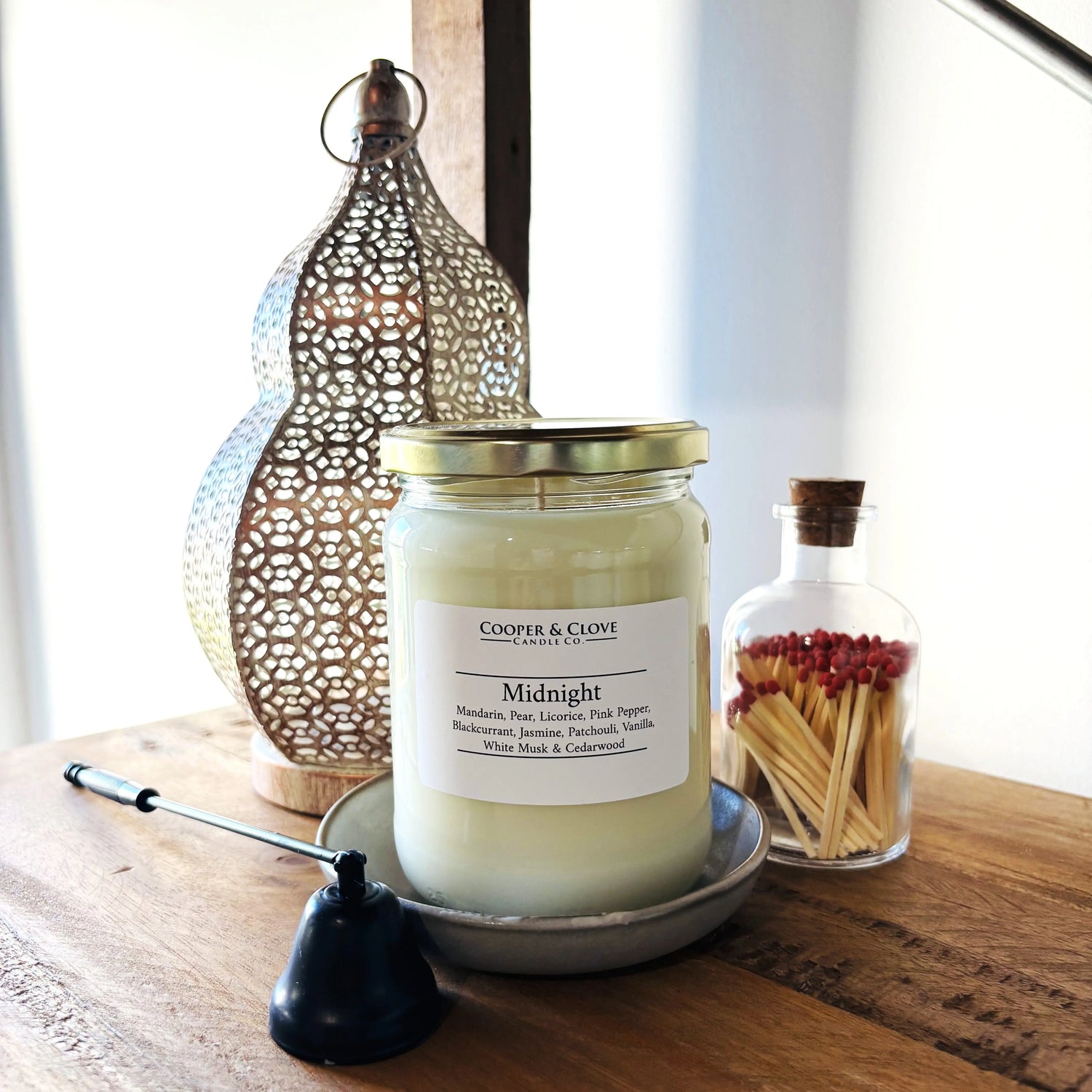 Midnight Cooper & Clove Candle Co.